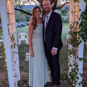 Azazie Ginger bridesmaids dress